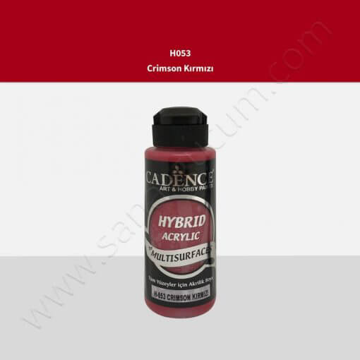 Cadence Hibrit Multisurface Hybrid 120 ml. H053 Crimson Kırmızı