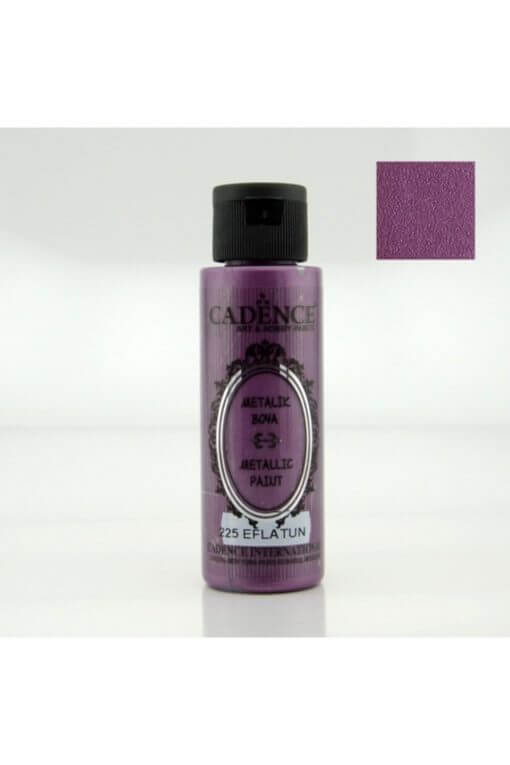 Cadence Metalik Boya 70 ml. 225 Eflatun