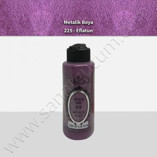 Cadence Metalik Boya 120 ml. 225 Eflatun