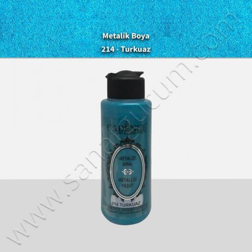 Cadence Metalik Boya 120 ml. 214 Turkuaz