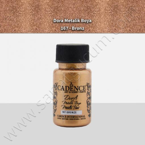 Cadence Dora Simli Metalik Boya 50 ml. 167 Bronz