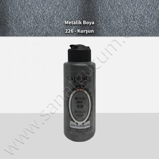 Cadence Metalik Boya 120 ml. 226 Kurşuni