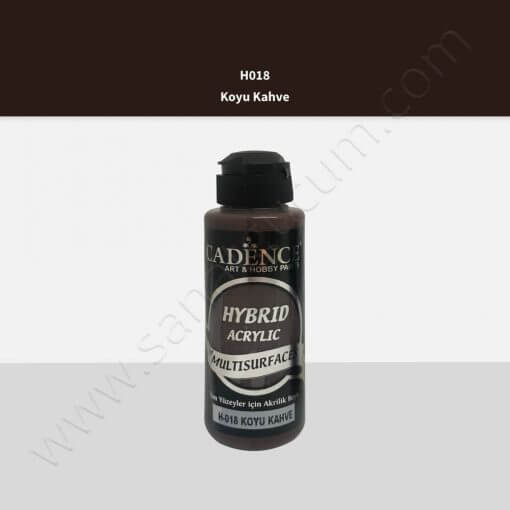 Cadence Hibrit Multisurface Hybrid 120 ml. H018 Koyu Kahve