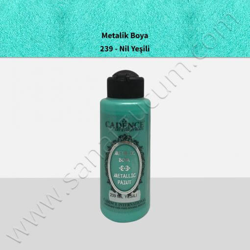 Cadence Metalik Boya 120 ml. 239 Nil Yeşili