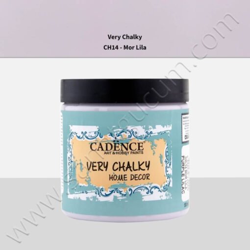 Cadence Very Chalky Mobilya Boyası 500 ml. CH14 Mor Lila