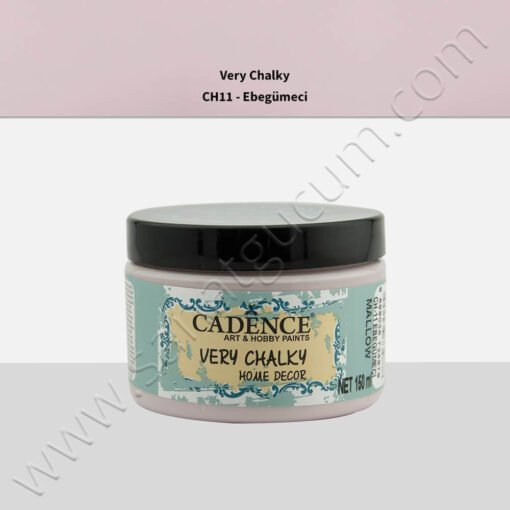 Cadence Very Chalky Mobilya Boyası 150 ml .CH11 Ebegümeci