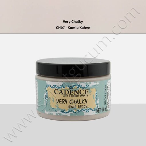 Cadence Very Chalky Mobilya Boyası 150 ml. CH07 Kumlu Kahve