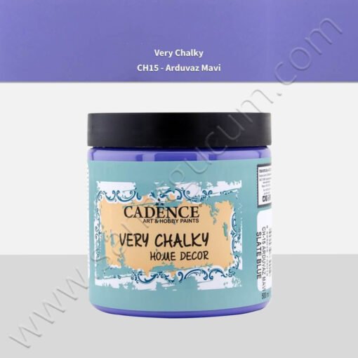 Cadence Very Chalky Mobilya Boyası 500 ml. CH15 Arduvaz Mavi