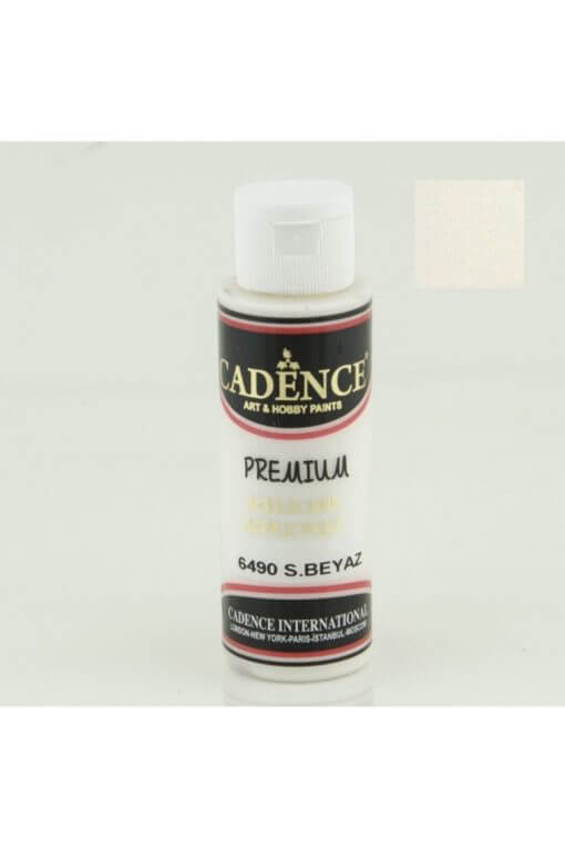 Cadence Premium Akrilik 70ml 6490 S.beyaz