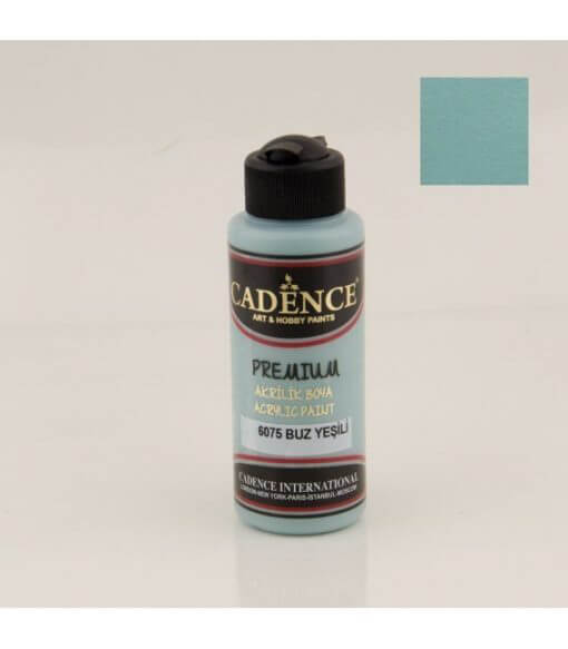 Cadence Akrilik Boya 120 ml. 6075 Buz Yeşili