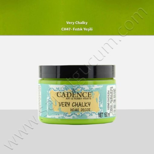 Cadence Very Chalky Mobilya Boyası 150 ml. CH47 Fıstık Yeşili