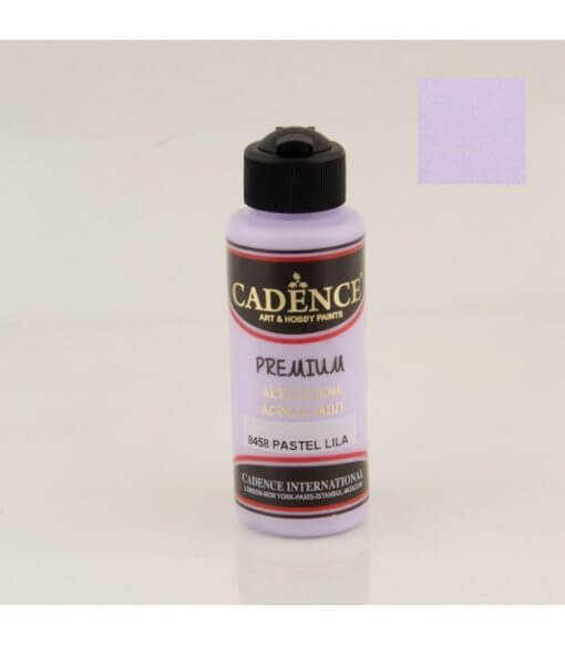 Cadence Akrilik Boya 120 ml. 8458 Pastel Lila