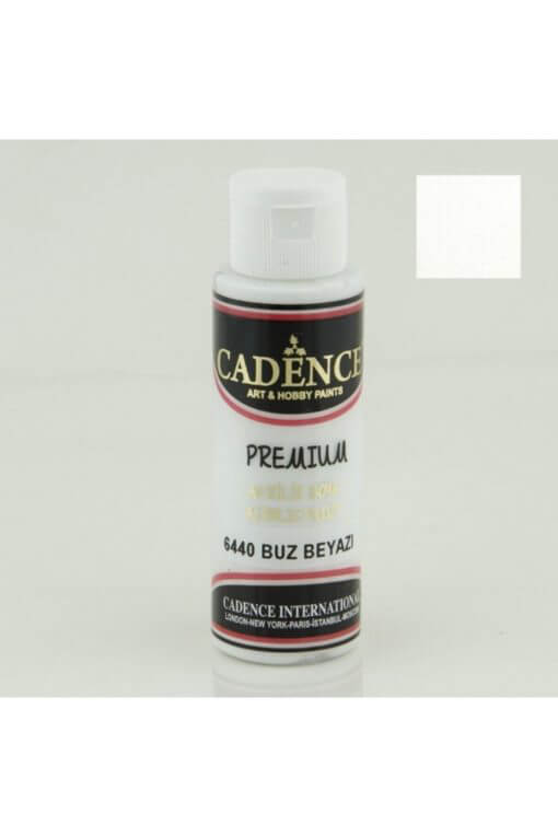 Cadence Premium Akrilik 70ml 6440 Buz BeYazı