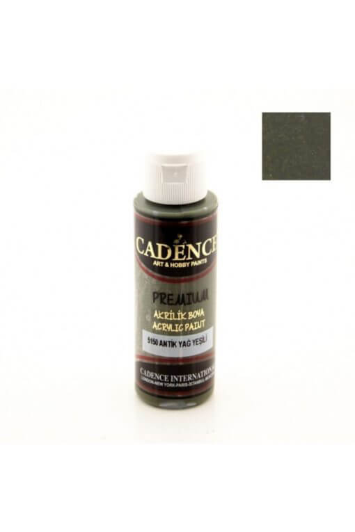 Cadence Premium Akrilik 70ml 5150 Antik Yağ Yeşili