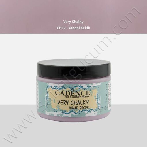 Cadence Very Chalky Mobilya Boyası 150 ml. CH12 Yabani Kekik