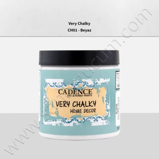 Cadence Very Chalky Mobilya Boyası 500 ml. CH01 Beyaz