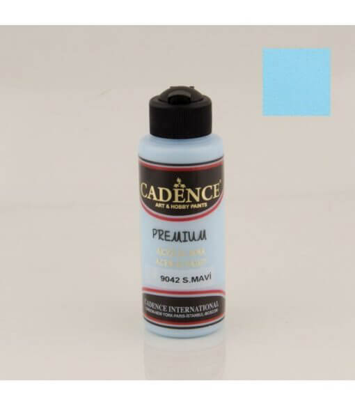 Cadence Akrilik Boya 120 ml. 9042 S.Mavi