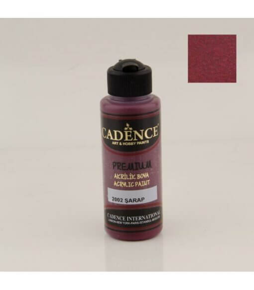 Cadence Akrilik Boya 120 ml. 2002 Şarap