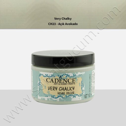 Cadence Very Chalky Mobilya Boyası 150 ml. CH23 Açık Avakado