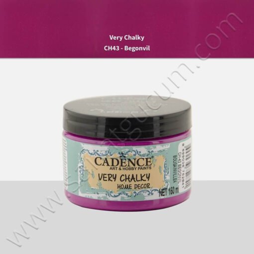 Cadence Very Chalky Mobilya Boyası 150 ml. CH43 Begonvil