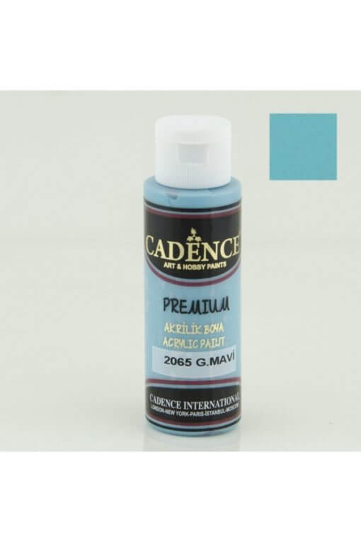 Cadence Premium Akrilik 70ml 2065 Gök Mavi