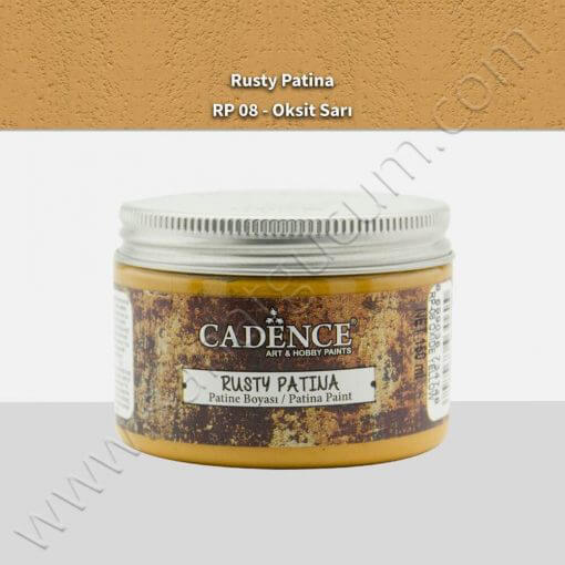 Cadence Rusty Patina Boyası 150 ml. Oksit Sarı