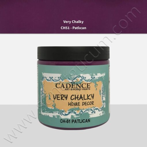 Cadence Very Chalky Mobilya Boyası 500 ml. CH51 Patlıcan