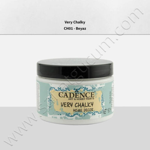 Cadence Very Chalky Mobilya Boyası 150 ml. CH01 Beyaz