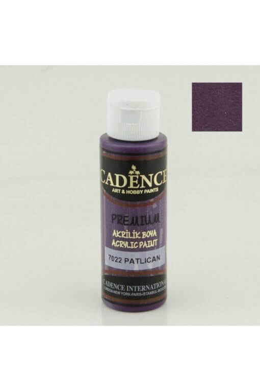 Cadence Premium Akrilik 70ml 7022 Patlıcan