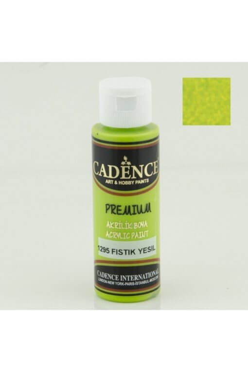 Cadence Premium Akrilik 70ml 1295 Fıstık Yeşili