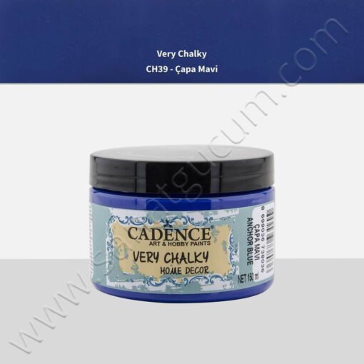 Cadence Very Chalky Mobilya Boyası 150 ml. CH39 Çapa Mavi