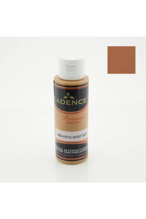 Cadence Premium Akrilik 70ml 0850 Koyu Oksit Sarı