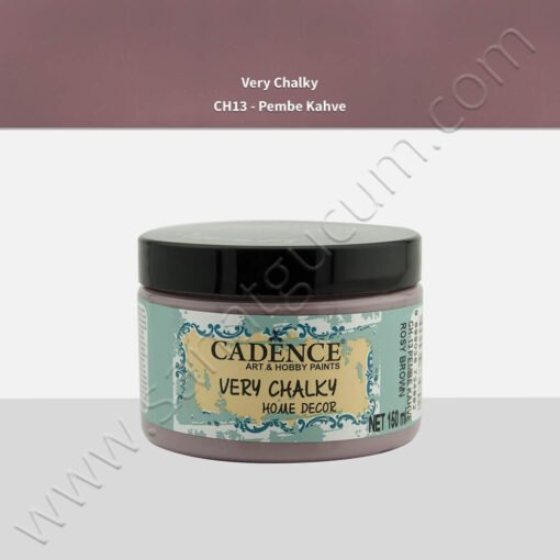 Cadence Very Chalky Mobilya Boyası 150 ml. CH13 Pembe Kahve