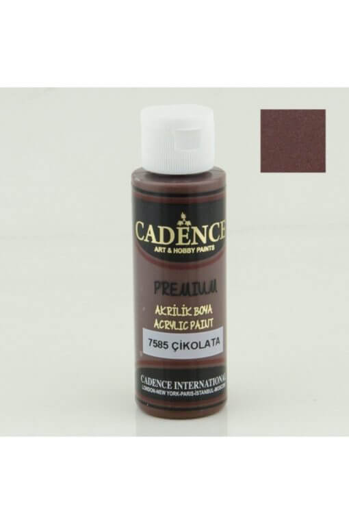 Cadence Premium Akrilik 70ml 7585 Çikolata