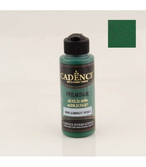 Cadence Akrilik Boya 120 ml. 9050 Zümrüt Yeşili