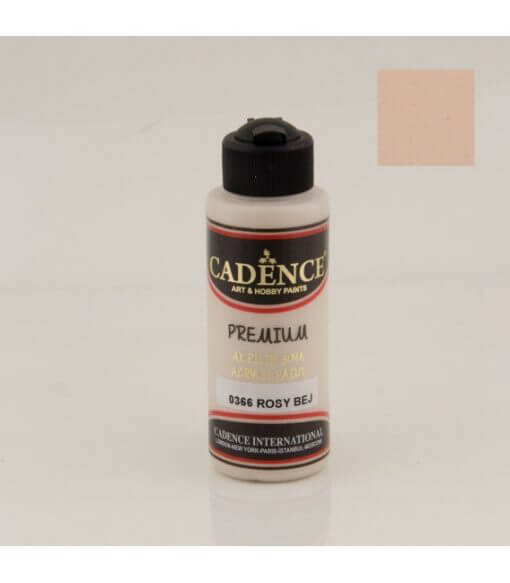 Cadence Akrilik Boya 120 ml. 0366 Rosy Bej