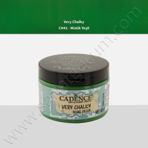 Cadence Very Chalky Mobilya Boyası 150 ml. CH41 Mistik Yeşil