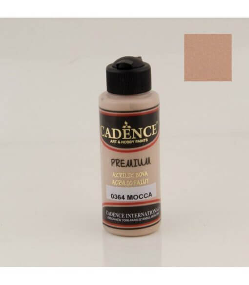 Cadence Akrilik Boya 120 ml. 0364 Mocca