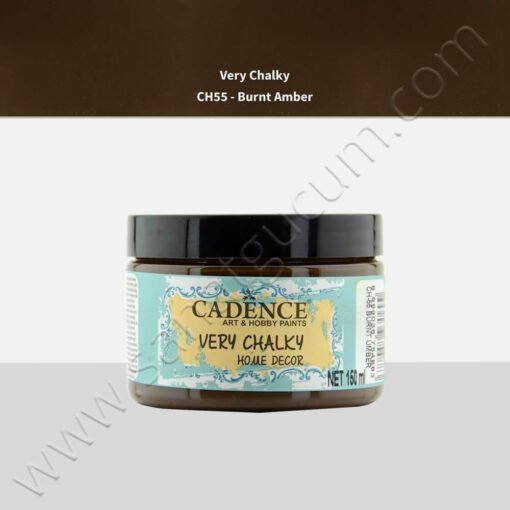 Cadence Very Chalky Mobilya Boyası 150 ml. CH55 Burnt Umber