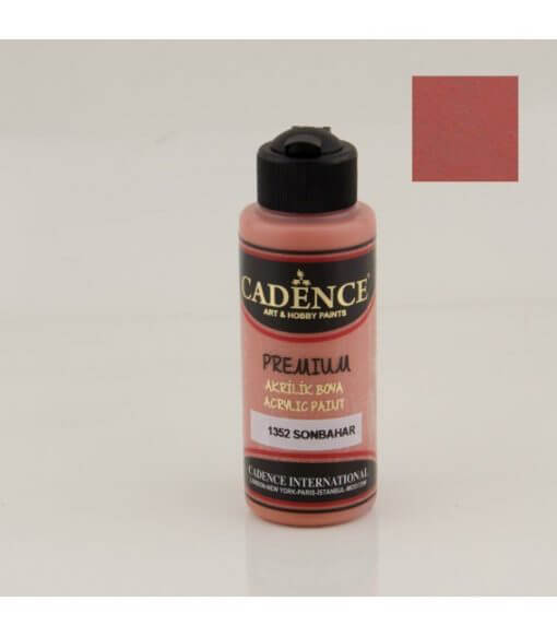 Cadence Akrilik Boya 120 ml. 1352 Sonbahar