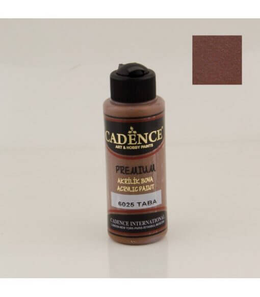 Cadence Akrilik Boya 120 ml. 6025 Taba