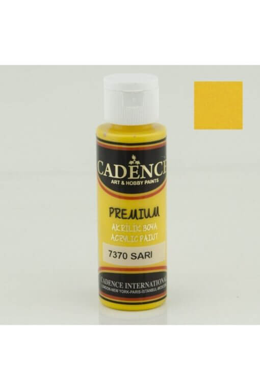 Cadence Premium Akrilik 70ml 7370 Sarı