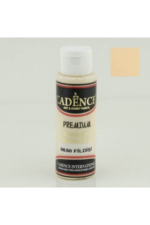 Cadence Premium Akrilik 70ml 0650 Fildişi