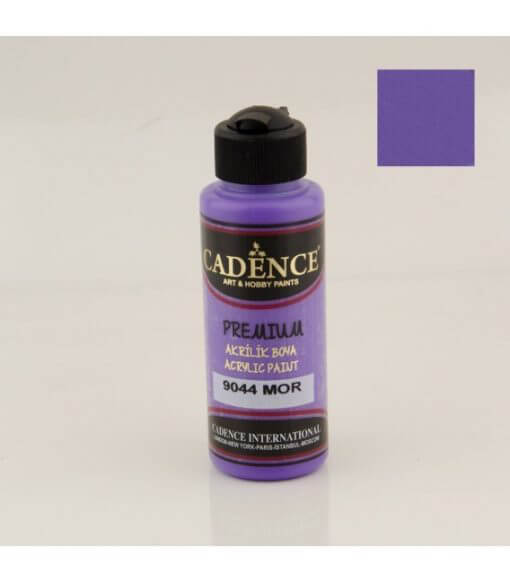 Cadence Akrilik Boya 120 ml. 9044 Mor