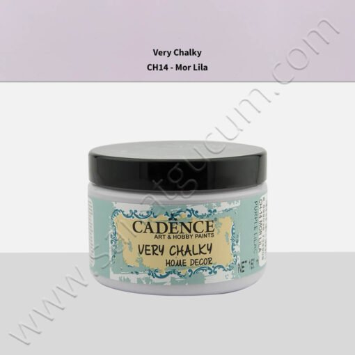 Cadence Very Chalky Mobilya Boyası 150 ml. CH14 Mor Lila