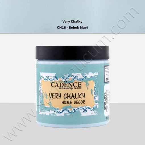 Cadence Very Chalky Mobilya Boyası 500 ml. CH16 Bebek Mavi