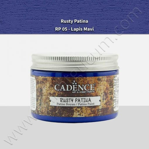 Cadence Rusty Patina Boyası 150 ml. Lapis Mavi