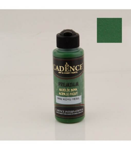 Cadence Akrilik Boya 120 ml. 9052 Koyu Yeşil