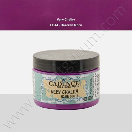 Cadence Very Chalky Mobilya Boyası 150 ml. CH44 Hazeran Moru